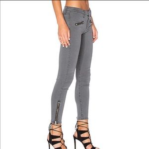 Current/Elliott soho zip stiletto skinny jeans
